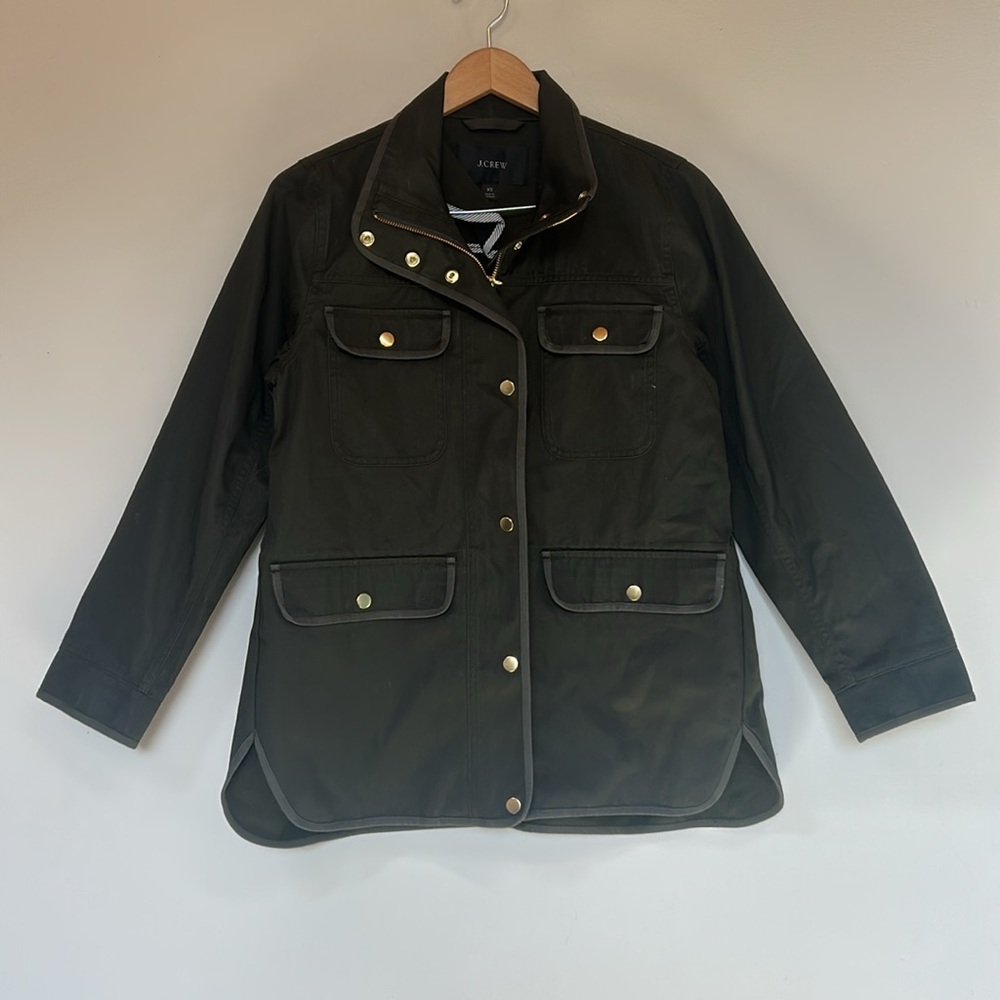 J.Crew The Downtown Field Jacket xs - Picture 3 of 11